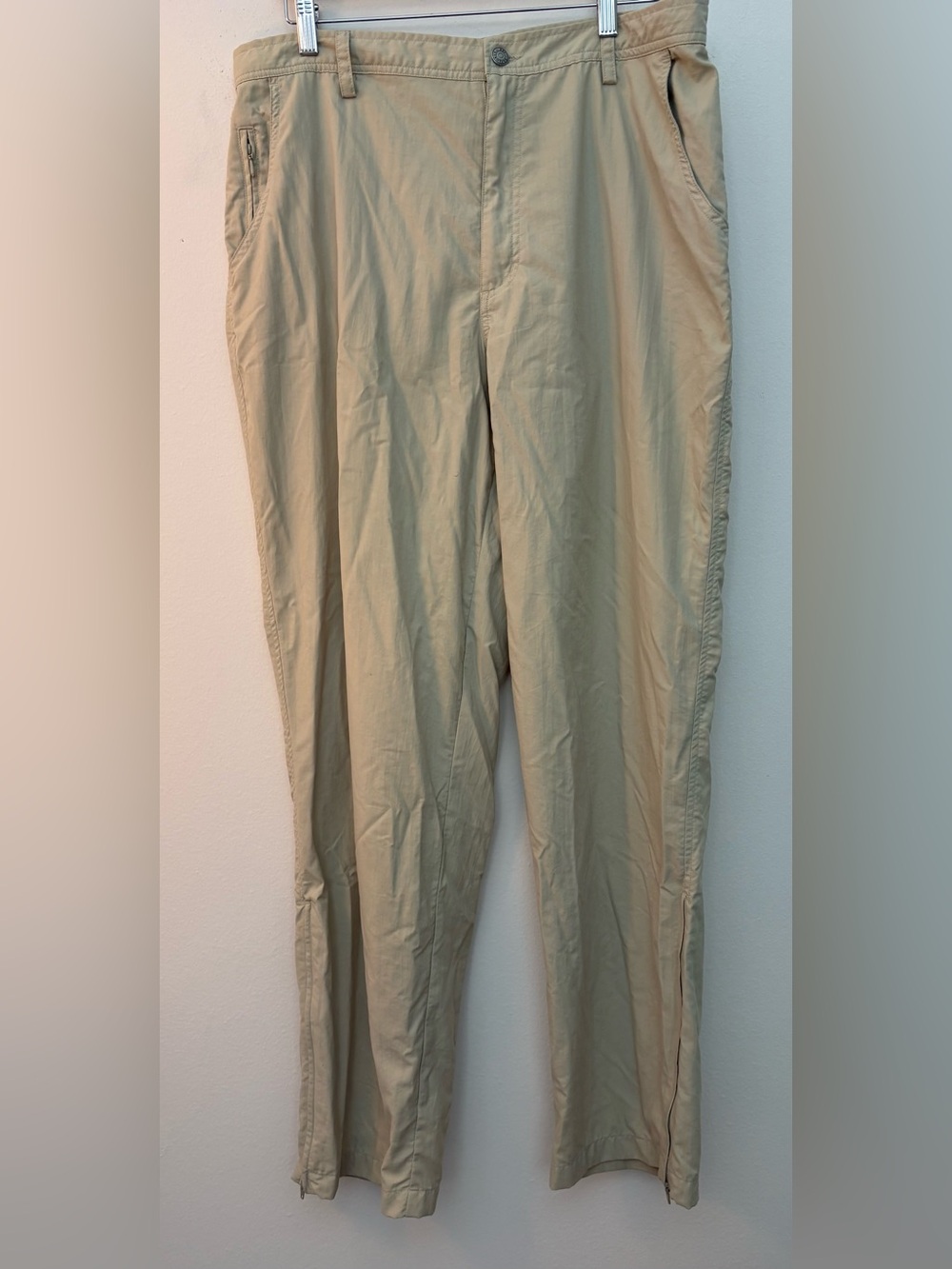 REI Men’s Co-Op Outdoor Pants W/5 Pockets And Zippered Ankles Size 36L Sku# 203